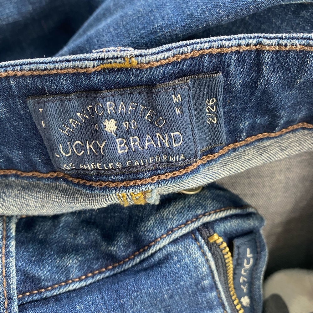 Lucky Brand Lolita Skinny Women’s Size 2/26 Blue Stretch Denim Jeans - Picture 14 of 16